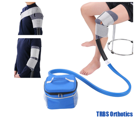 الصين نظام العلاج البارد نظام آلة الثلج لعلاج جراحة الركبة ACL - مضخة هادئة، مجموعة مرنة، محمولة، آلة ثلج الركبة، مثالية للإصابات الرياضية، آلام الركبة، التوتر والصلابة، التشنج المزود